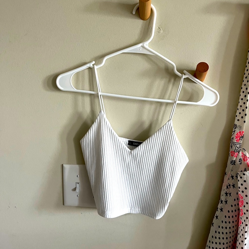 Shein White Tank